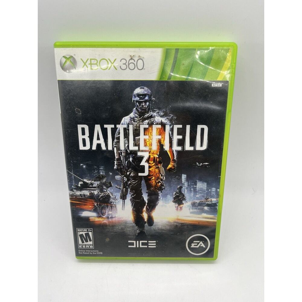 Battlefield 3 (Microsoft Xbox 360, 2011) - CIB - Tested